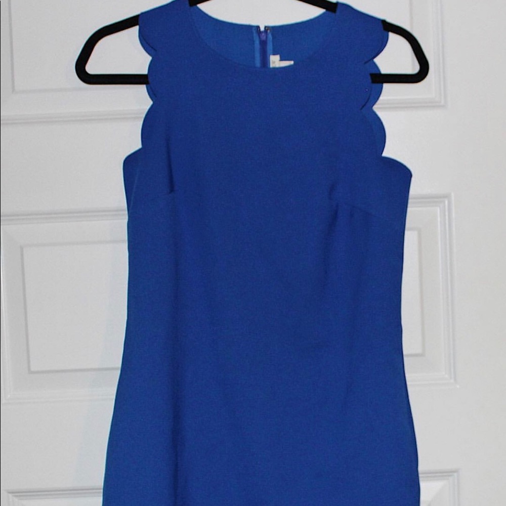 Blue dress